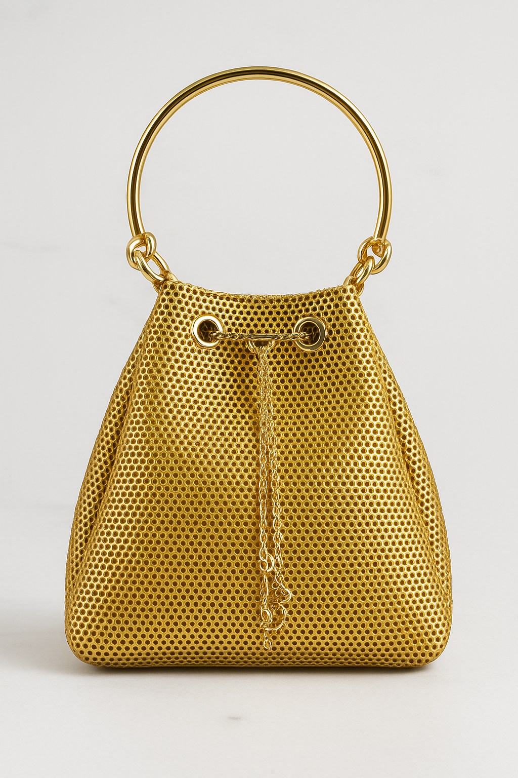 Gold Glitter Bag